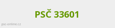 PSČ 33601