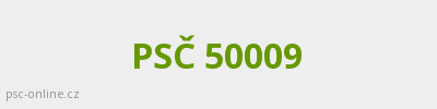 PSČ 50009