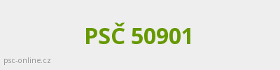 PSČ 50901