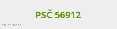 PSČ 56912