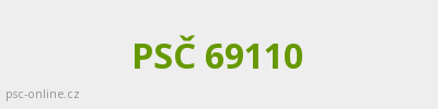 PSČ 69110