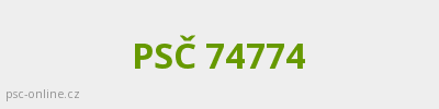 PSČ 74774